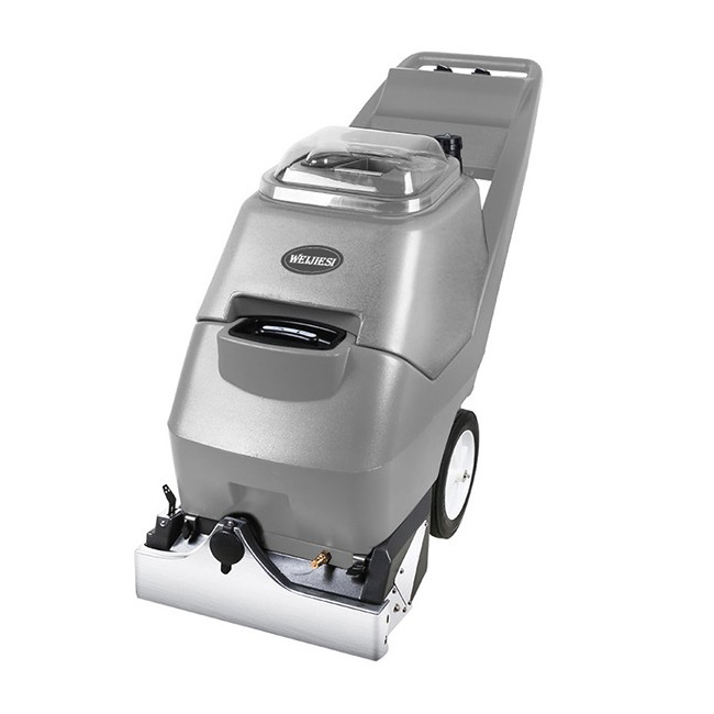 电动洗地机污地面的洗濯步骤