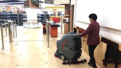 手推洗地车，清洁效能大提升！